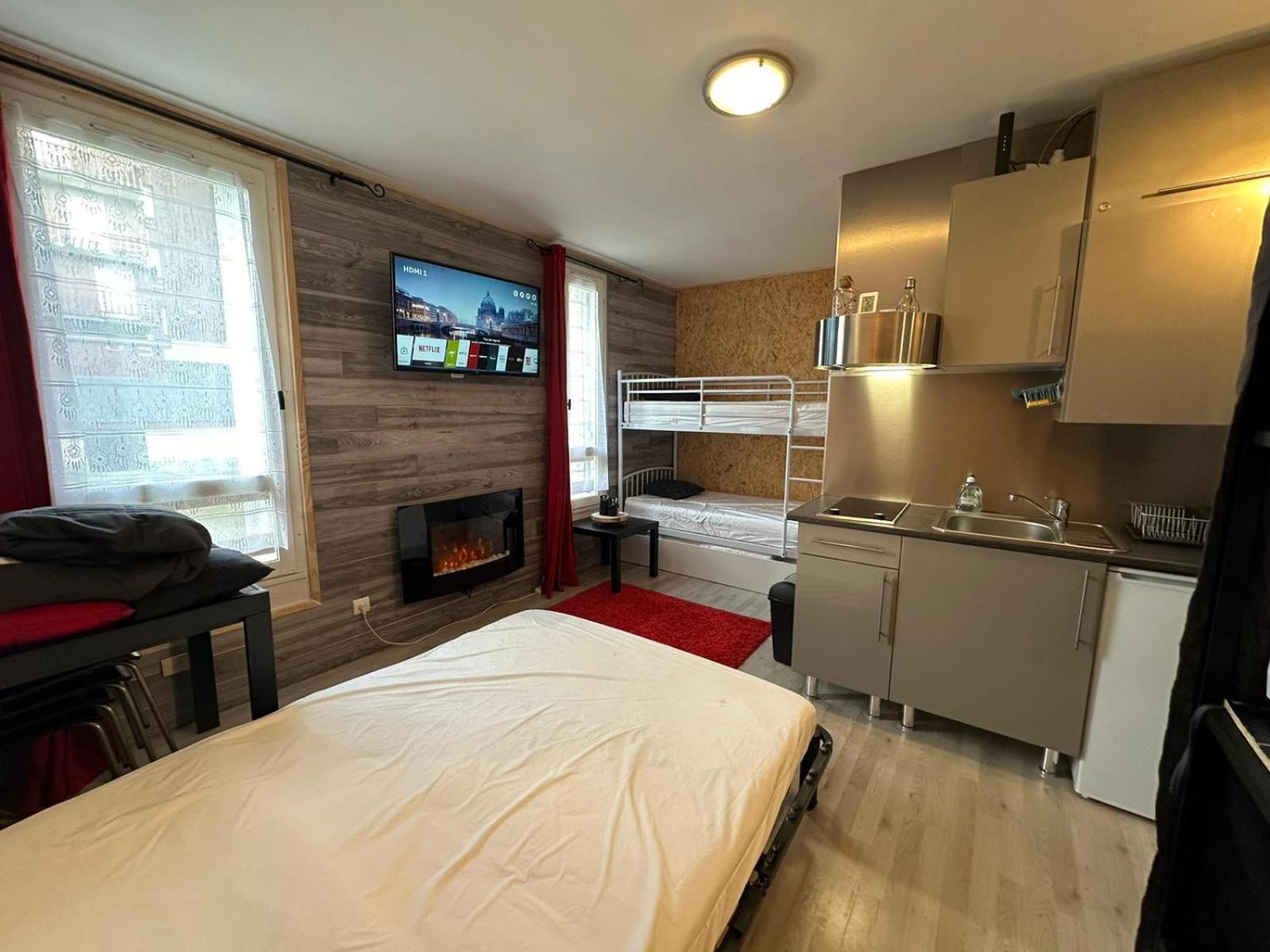 Apartmán Le Chaleureux Cocon Rouge Ustou Exteriér fotografie