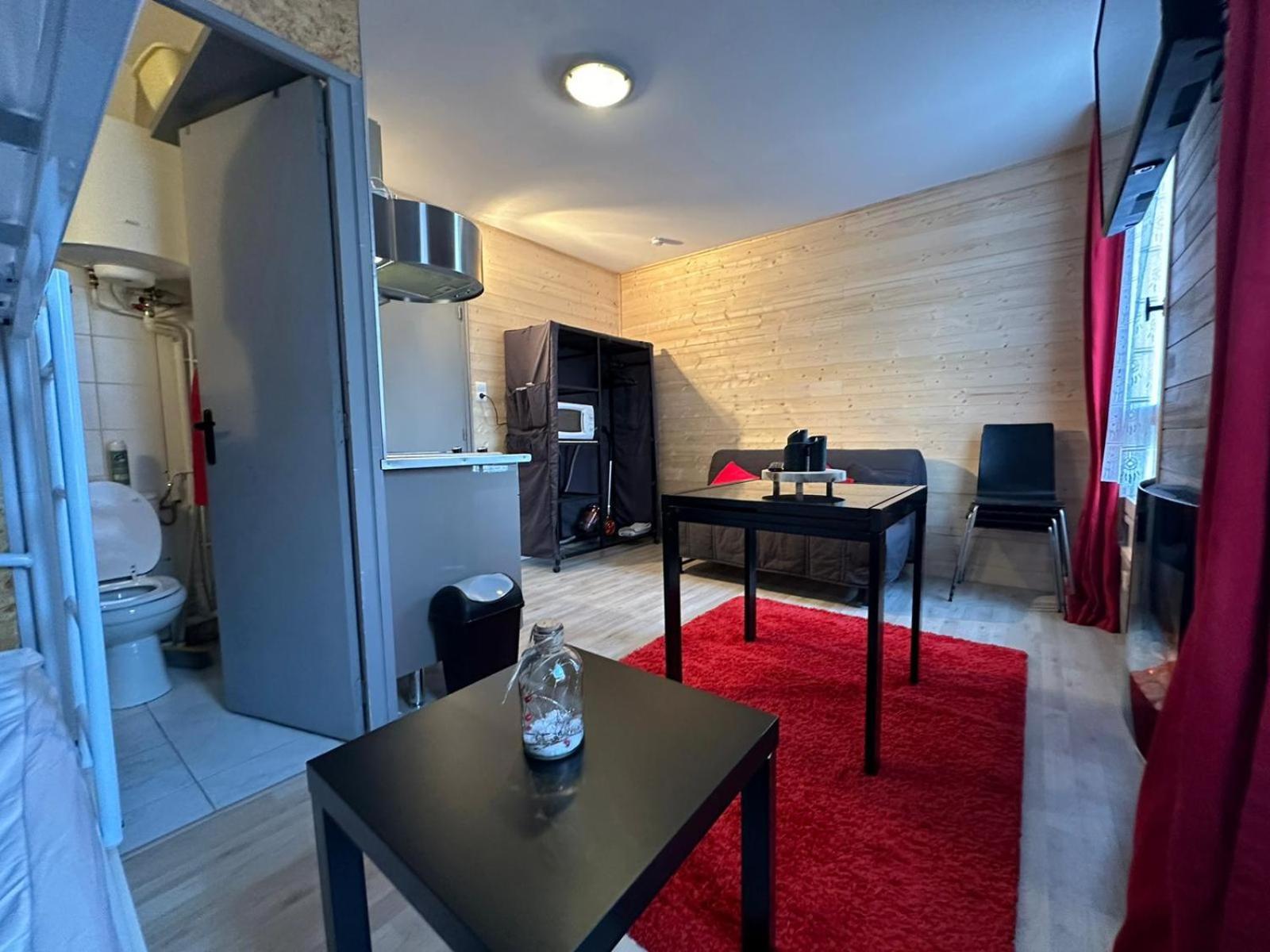 Apartmán Le Chaleureux Cocon Rouge Ustou Exteriér fotografie